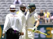 Watch: Umpires step in to stop the physical battle between Virat Kohli and Tim Paine