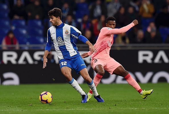 While Espanyol at least tried to stop barca by pressing, they never looked to create