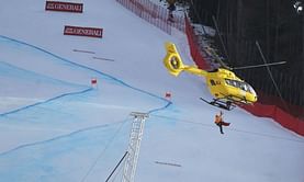 Slovenia's Kosi airlifted off downhill course after crash