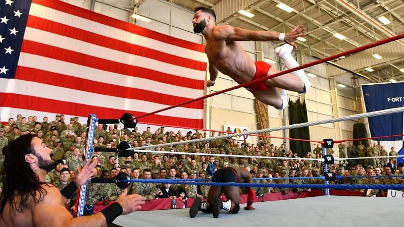 Finn Balor absolutely stole the show at Tribute To The Troops, with a dazzling display of moves
