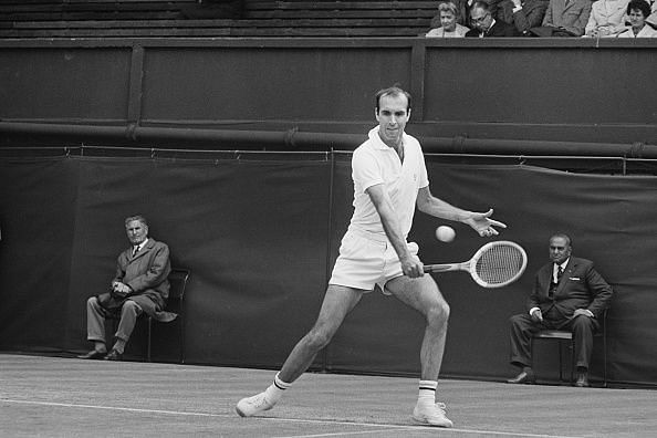 Andres Gimeno at the 1968 Wimbledon Championships