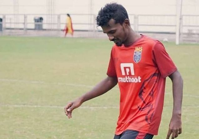 Jithin MS came to the limelight when he made a move from FC Kerala to Kerala Blasters