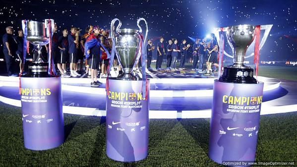 Can FC Barcelona finally win the treble after 4 years?