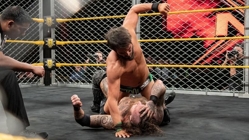 Gargano and Black went the distance in this match