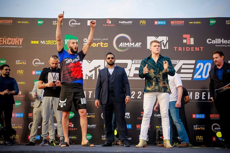Khamzat Chimaev will face Sidney Wheeler in the main event of Brave 20