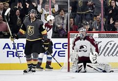 Pirri's goal in 3rd lifts Golden Knights over Avalanche, 2-1