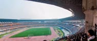 A packed up Salt Lake Stadium during a 'Kolkata Derby'