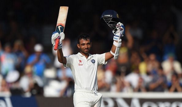 Ajinkya Rahane: England v India: 2nd Investec Test - Day One