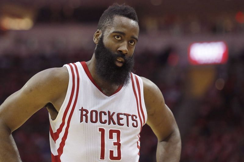 James Harden shot 5-for-16 from the field