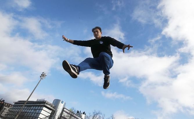 Eyeing 2024, gymnastics makes moves on free-spirited parkour