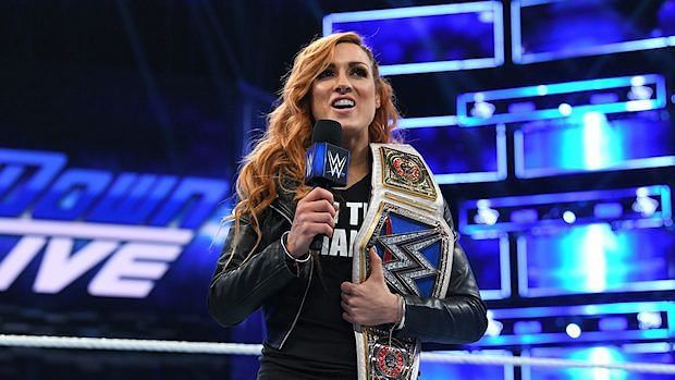 Becky is the most over SmackDown superstar at the moment