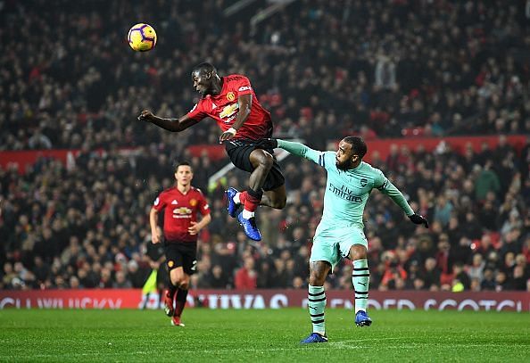 Eric Bailly has not featured regularly for Manchester United
