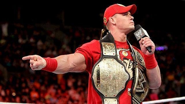 John Cena has held the WWE title for a record 16 times in his career