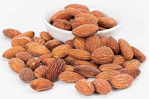 Almonds reduce the risk of heart diseases.