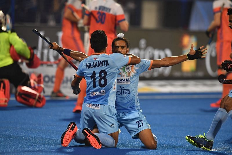 Akashdeep Singh&#039;s goal lifted Indian hopes during the first quarter