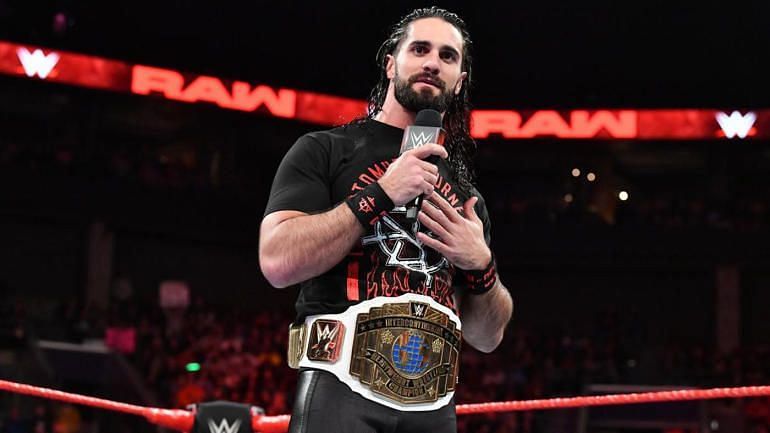 WWE Intercontinental Champion Seth Rollins
