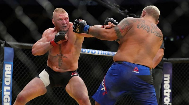 Brock Lesnar returned with a bang that was later mired in controversy