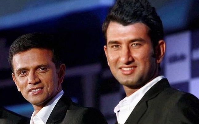 Image result for pujara and dravid