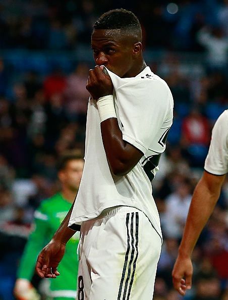 Vinicius scored his first goal for the club tonight, showcasing the best of his traits 