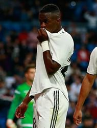 Vinicius scored his first goal for the club tonight, showcasing the best of his traits