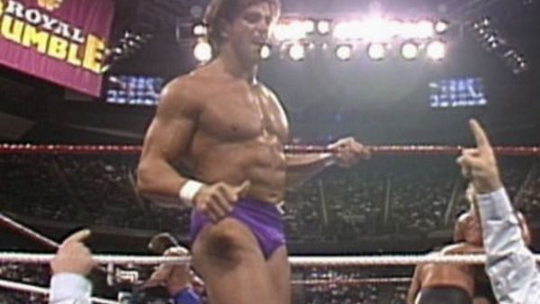 Rick Martel became the first ever competitor in the Royal Rumble to pass 50 minutes