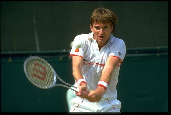 Jimmy Connors had one of the best backhands in the Men's game. His ability to hit hard and flat shots from the baseline which used to just skim the net were a treat to watch