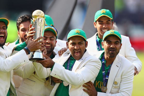 Pakistan won the 2017 Champions Trophy under Sarfraz Ahmed&#039;s leadership