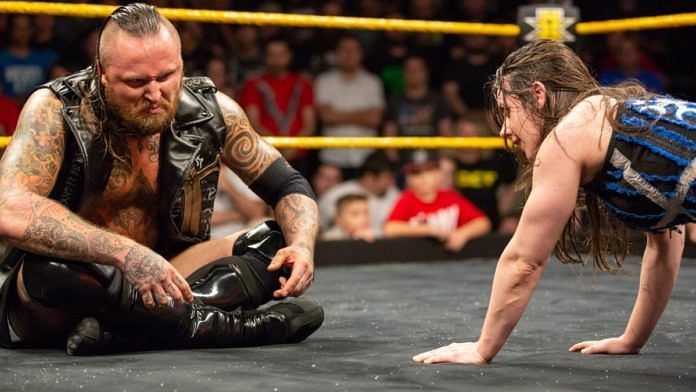 Aleister Black made a shocking return on NXT