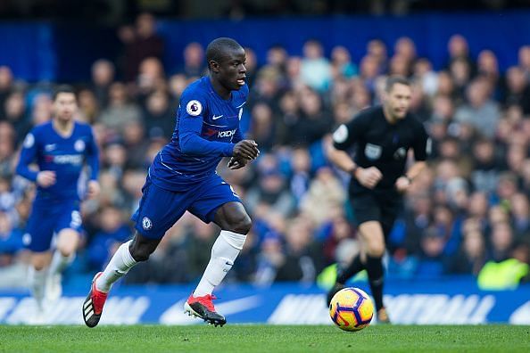 Kante showed signs that he can adapt to the new role