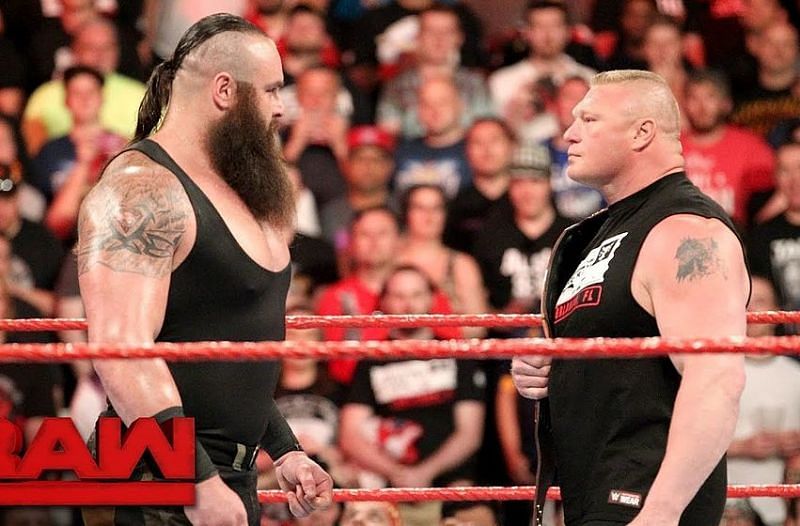Braun Strowman fought Lesnar at Crown Jewel for the vacant Universal Title