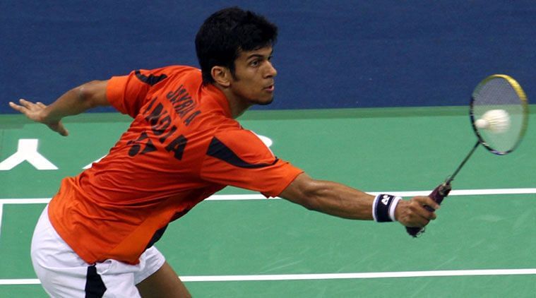 Ajay Jayaram in action during the Korean Open.