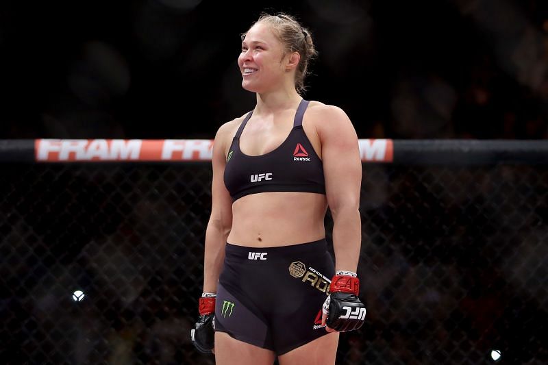 Ronda Rousey was the first female champion in the UFC history