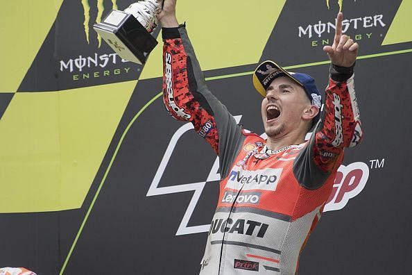 Jorge Lorenzo is a three-time MotoGP World Champion