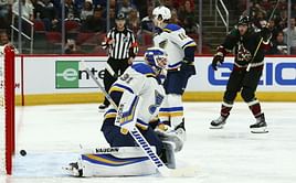 Struggling Blues put goalie Chad Johnson on waivers