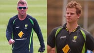 David Warner(left) and Steve Smith(right) had been the backbones of the Australian batting lineup