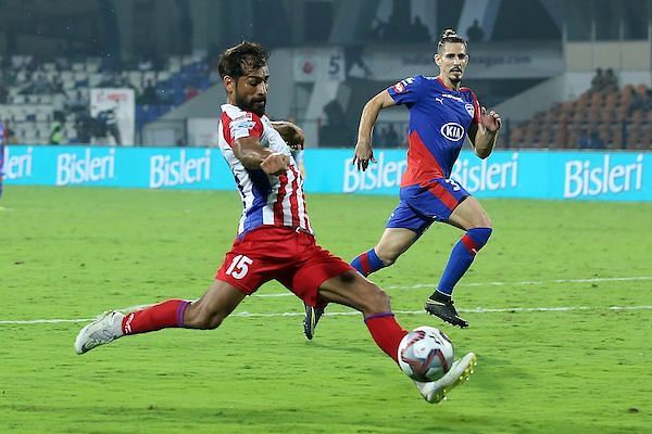 Balwant Singh missed a lot of chances in the game [Image: ISL]