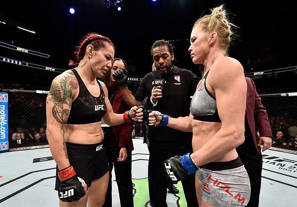 Cyborg and Holm get set for action in the main event