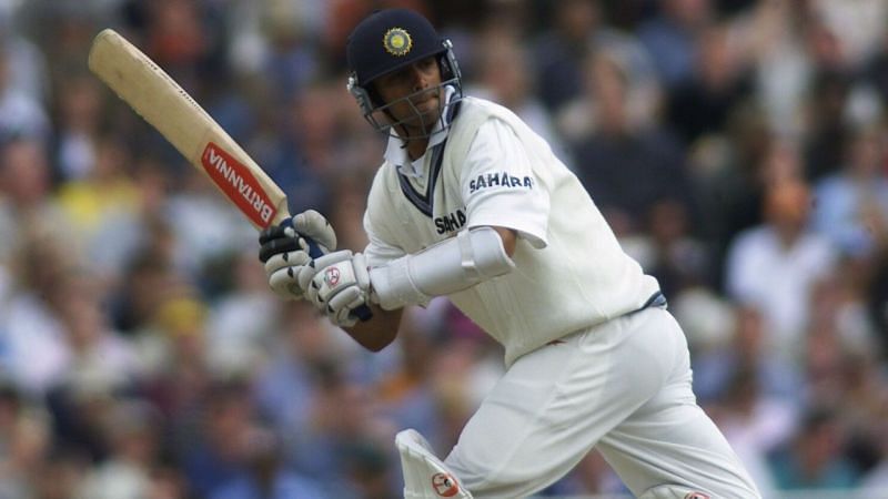 Dravid scored a memorable double century in England in 2002