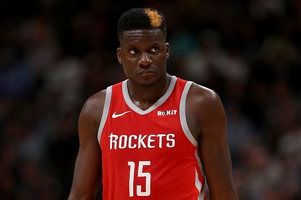 Clint Capela signed a 5-year $90 million deal in the offseason to return to Rockets