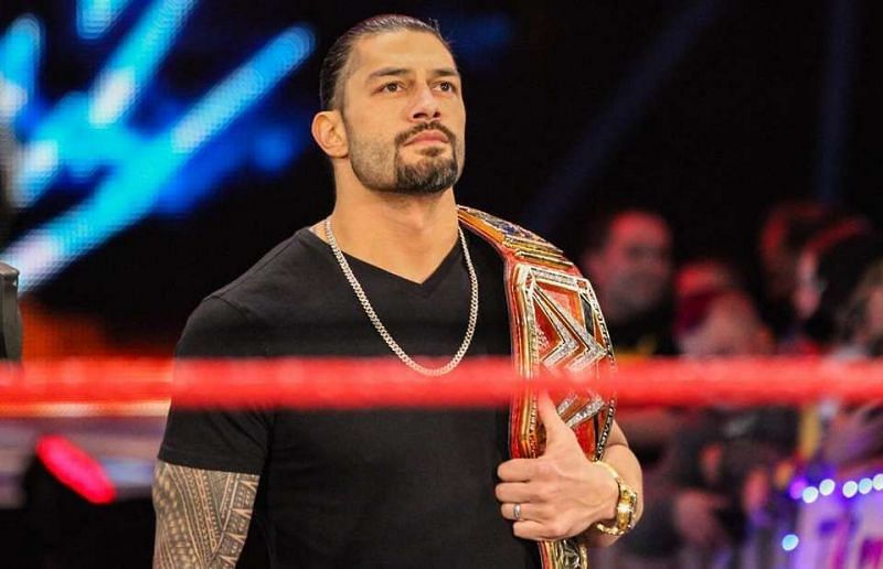 Roman Reigns as WWE Universal champion.