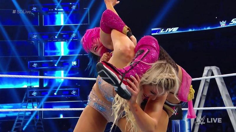 Charlotte Flair and Asuka saved the show from becoming a drab affair