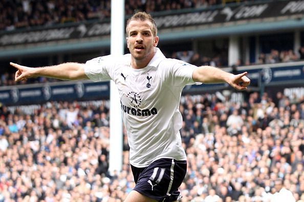 van der Vaart provided a spark to the Spurs&#039; attack