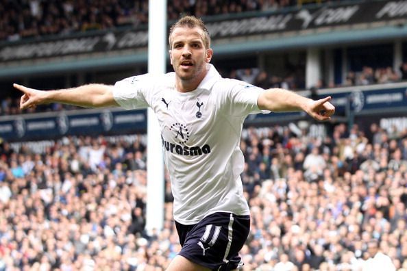 van der Vaart provided a spark to the Spurs&#039; attack