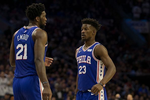 Butler and Embiid are gelling really well for the 76ers