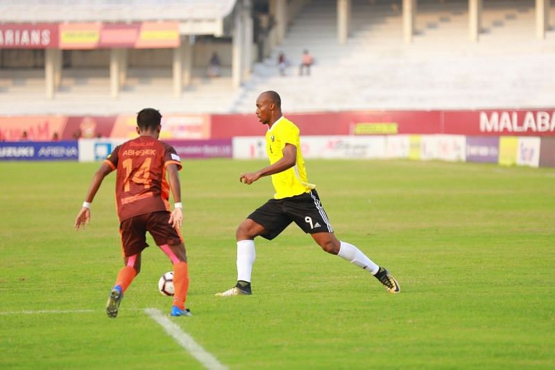Krizo (in Yellow) will miss the game against East Bengal