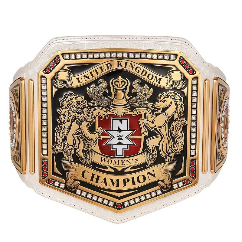 The NXT UK belts are among the nicest in the WWE right now