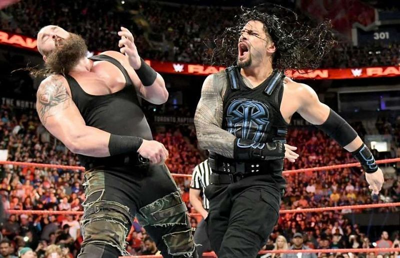 Roman Reigns and Braun Strowman hold an impressive record together