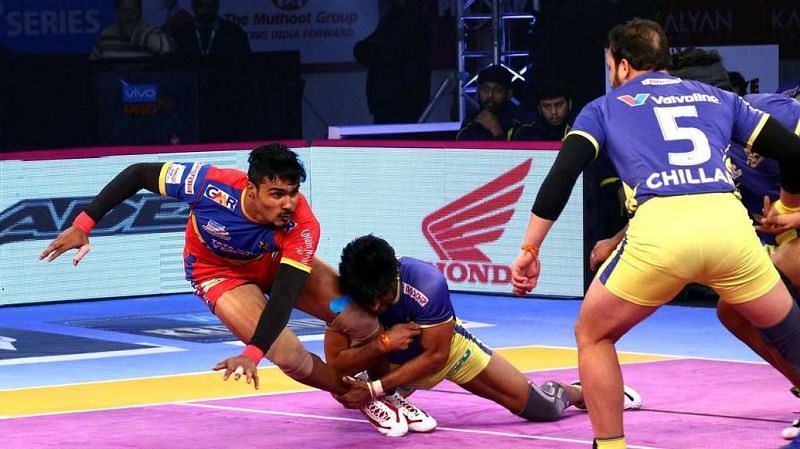 Amit Hooda scored two High 5s in Tamil Thalaivas&#039; matches in Panchkula