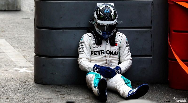 Lady luck was cruel to Valtteri Bottas all year, especially in Baku, Azerbaijan