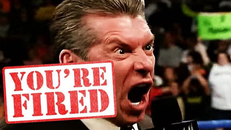 Vince McMahon is no stranger to firing Superstars on TV or behind the camera.